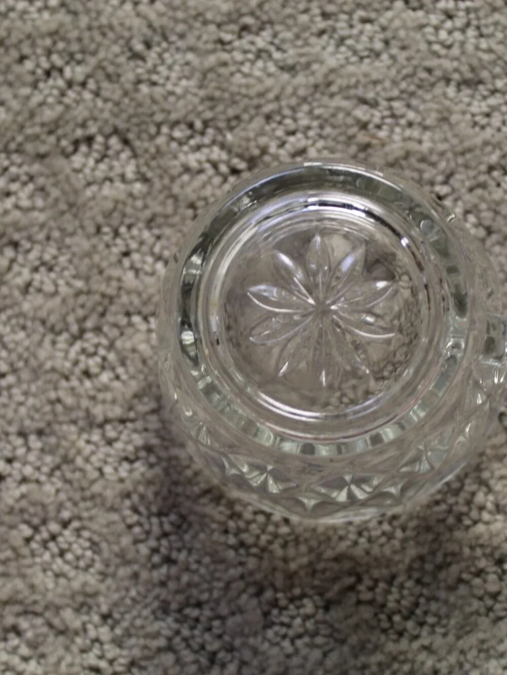 Vintage Anchor Hocking 8 Cups & Hooks Crown Point Glass Punch Bowl Set 1500/8